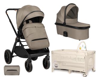 Pack Ahorro: Carrito2 en 1 y cuna. Nuevo