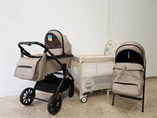 Pack Ahorro: Carrito2 en 1 y cuna. Nuevo
