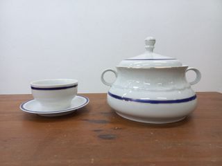 Antigua Sopera Alemana más plato