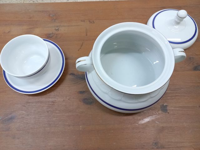 Antigua Sopera Alemana más plato