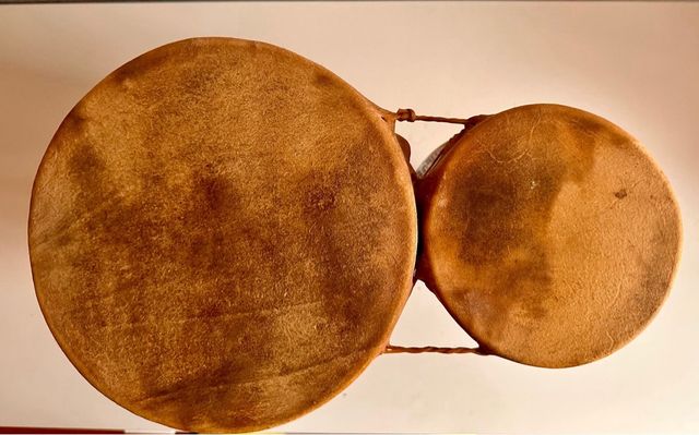 Bongós de cerámica