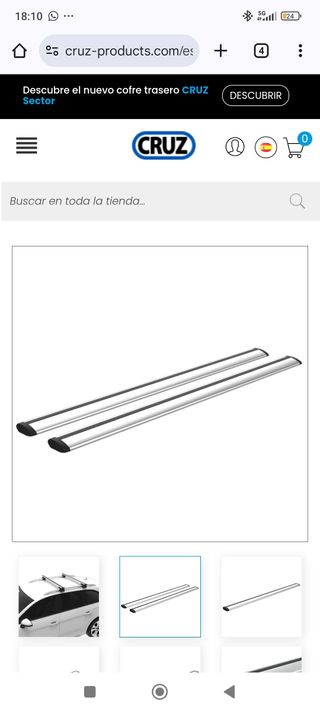 Barras techo Ford EcoSport del 2016