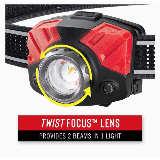 Linterna, luz frontal.