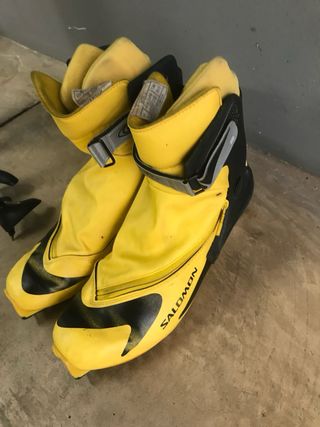 ESQUIS FONDO BASTONES BOTAS