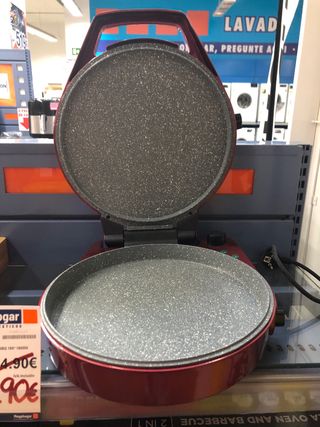 Horno para Pizza y Barbacoa Sogo 1800W Rojo