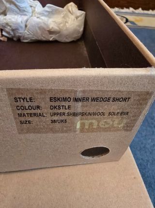 Botas Mou con cuña animal print