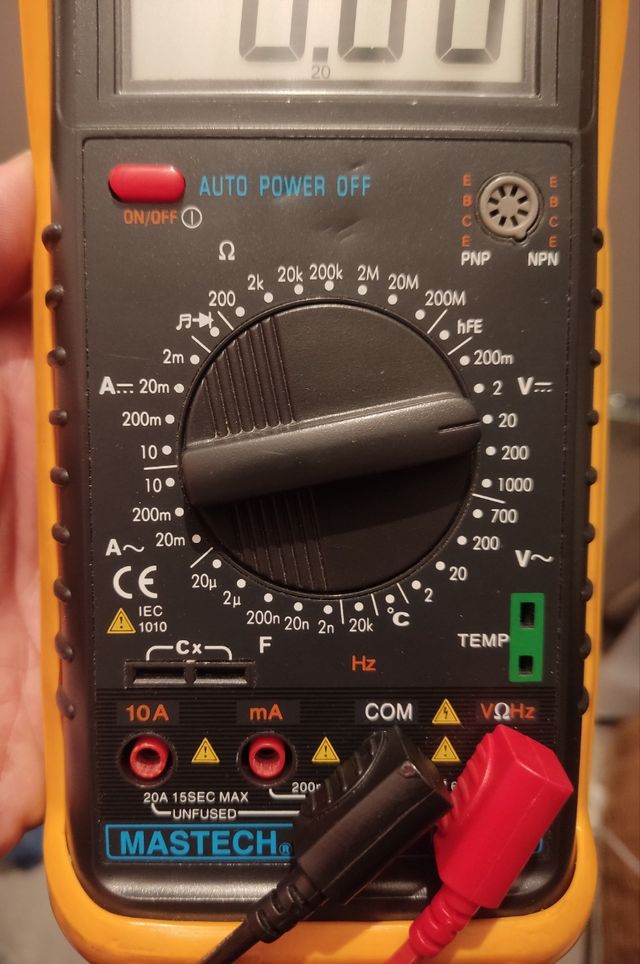 Polimetro o Multimetro