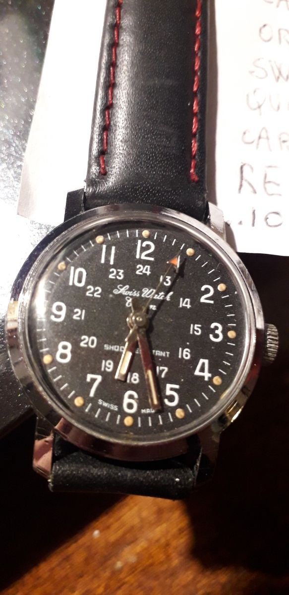 1970 Swiss Watch military