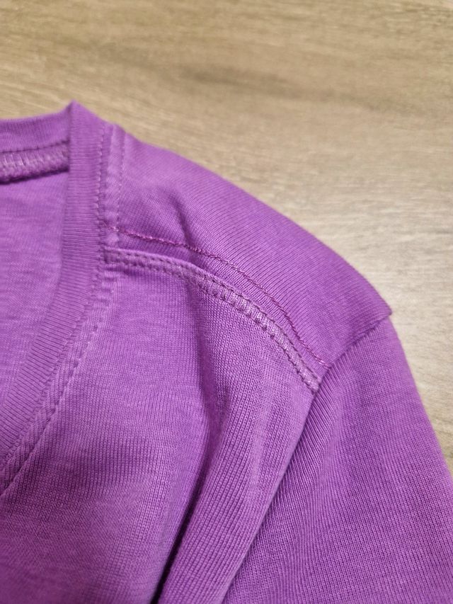 Maglietta lilla taglia M marca Champion