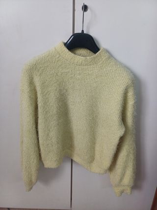 Maglione Bershka giallo Giallo Taglia S