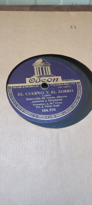 Disco pizarra 78rpm