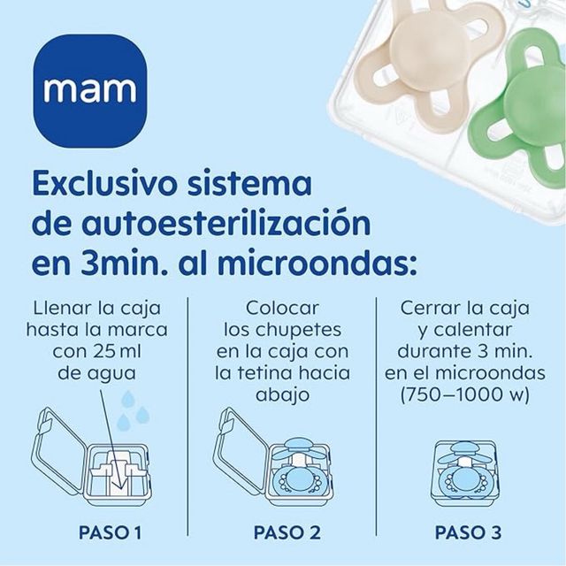 Ciuccio MAM a partire dal mese simmetrico Tina NUOVO