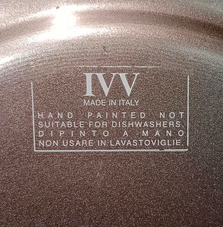 2 bajoplatos gris plata de IVV Italian Glassmakers