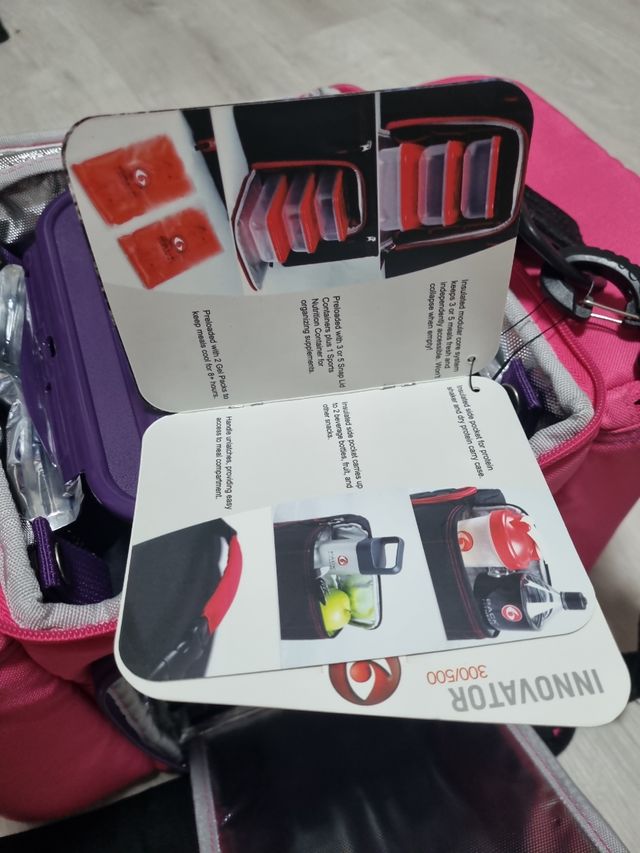 MOCHILA SIX PACK FUCSIA