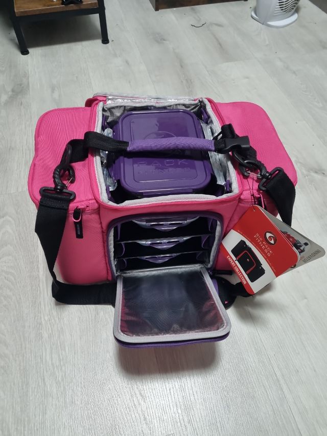 MOCHILA SIX PACK FUCSIA