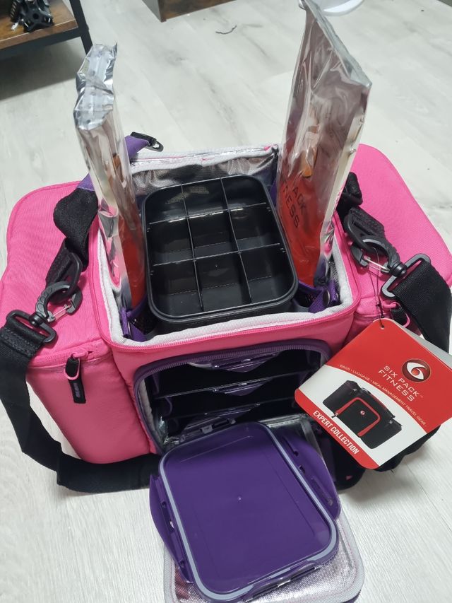 MOCHILA SIX PACK FUCSIA