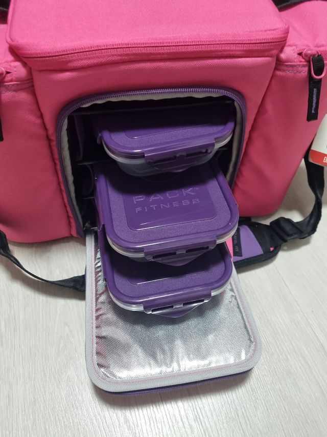 MOCHILA SIX PACK FUCSIA