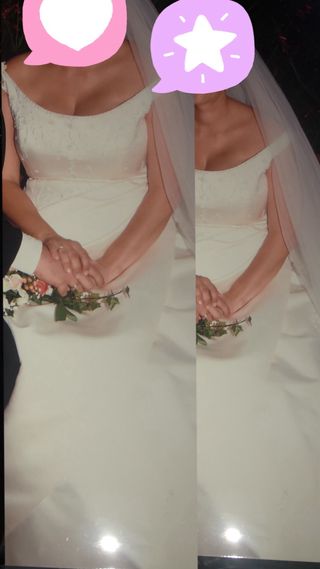 Boni traje de novia