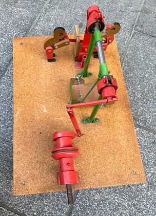 Juguete autómata vintage