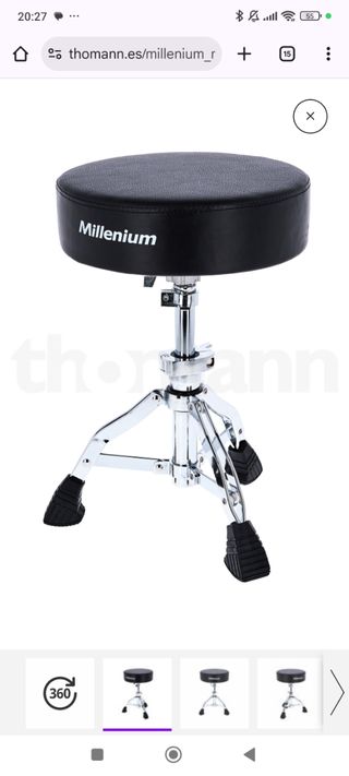 Batería electrónica Roland TD-1K + sillín MDTJR 