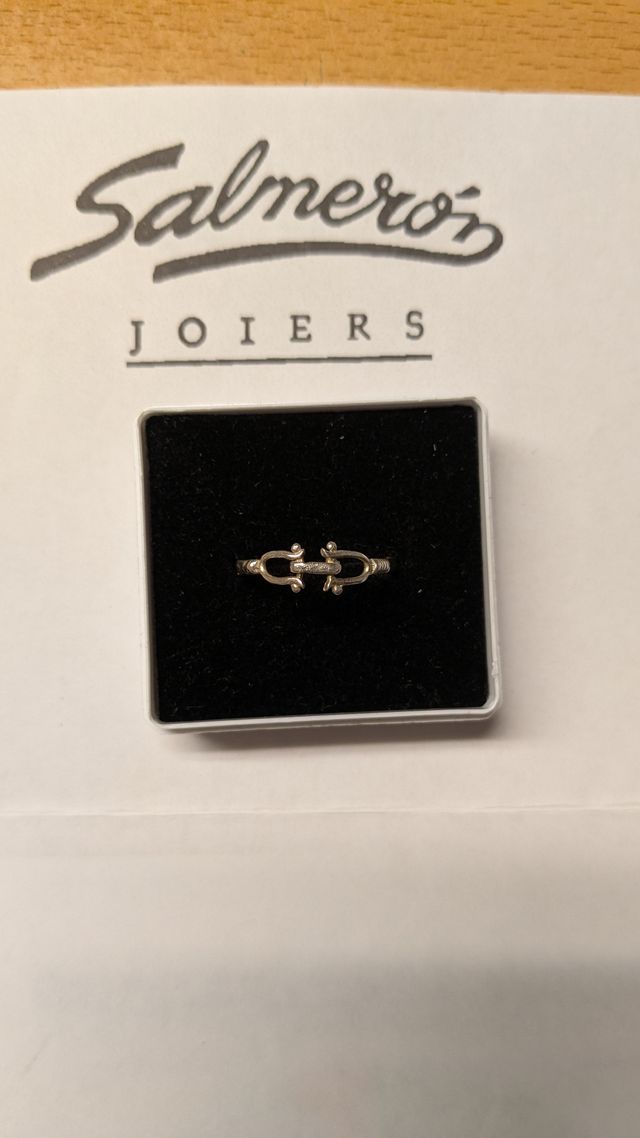 Anillo de Plata Fino y Sutil – Talla 18.1 mm