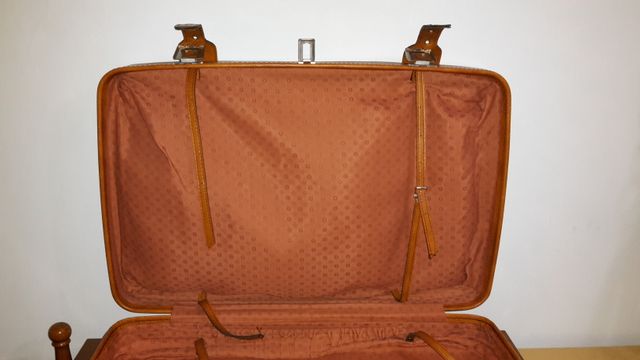 Valigia Vintage in ottime condizioni vera pelle