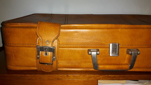 Valigia Vintage in ottime condizioni vera pelle