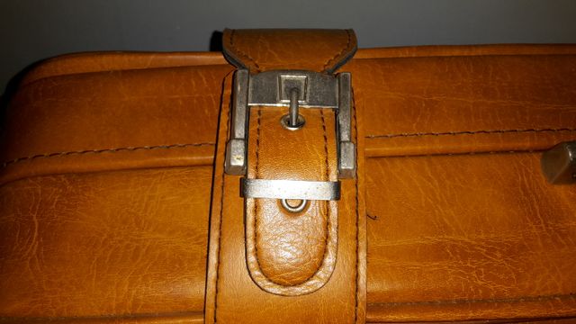 Valigia Vintage in ottime condizioni vera pelle