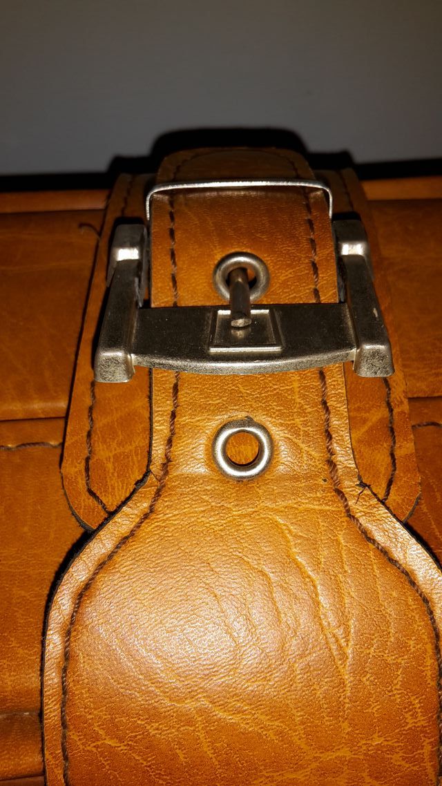 Valigia Vintage in ottime condizioni vera pelle