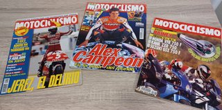 Lote 3 revistas motos