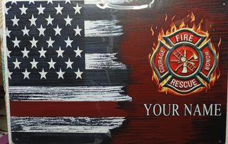 CARTEL METÁLICO N 412