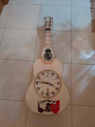 GUITARRA REAL MADRID RELOJ 01980