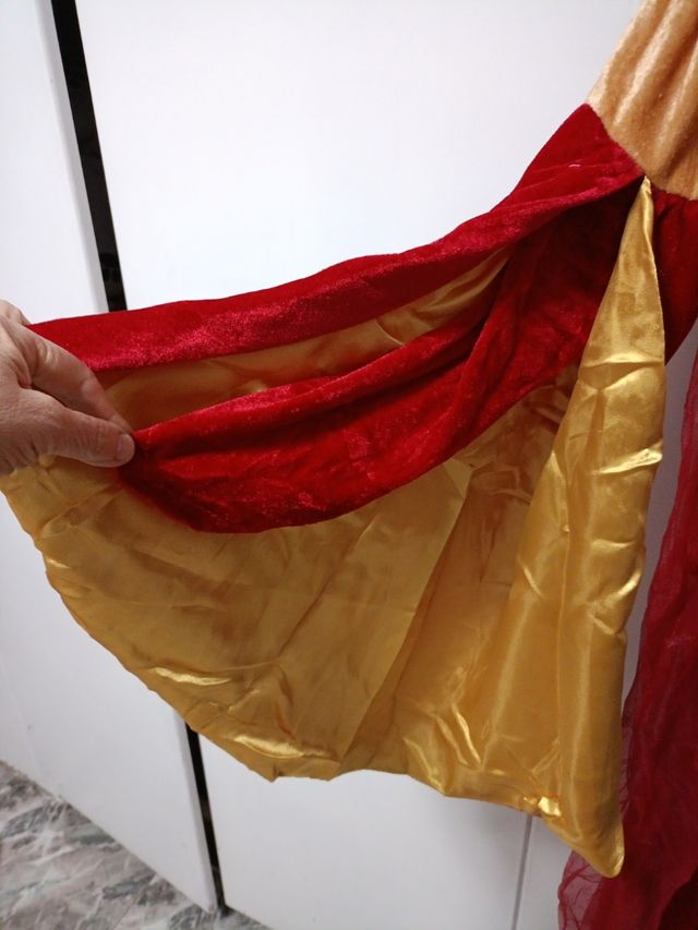 Vestido medieval talla L
