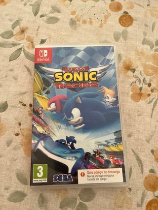 Caratula Team Sonic Racing switch
