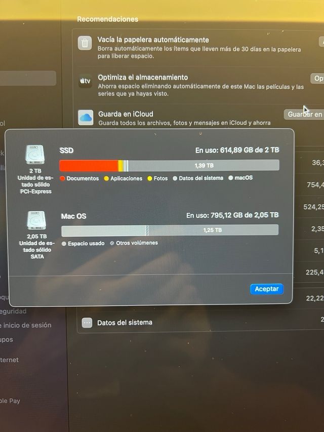 Imac 27” 2019 i7 64Gb RAM 4Tb SSD GARANTIA