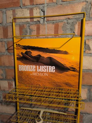 Lote expositores merceria vintage muy antiguo
