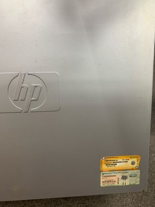 Ordenador hp antiguo