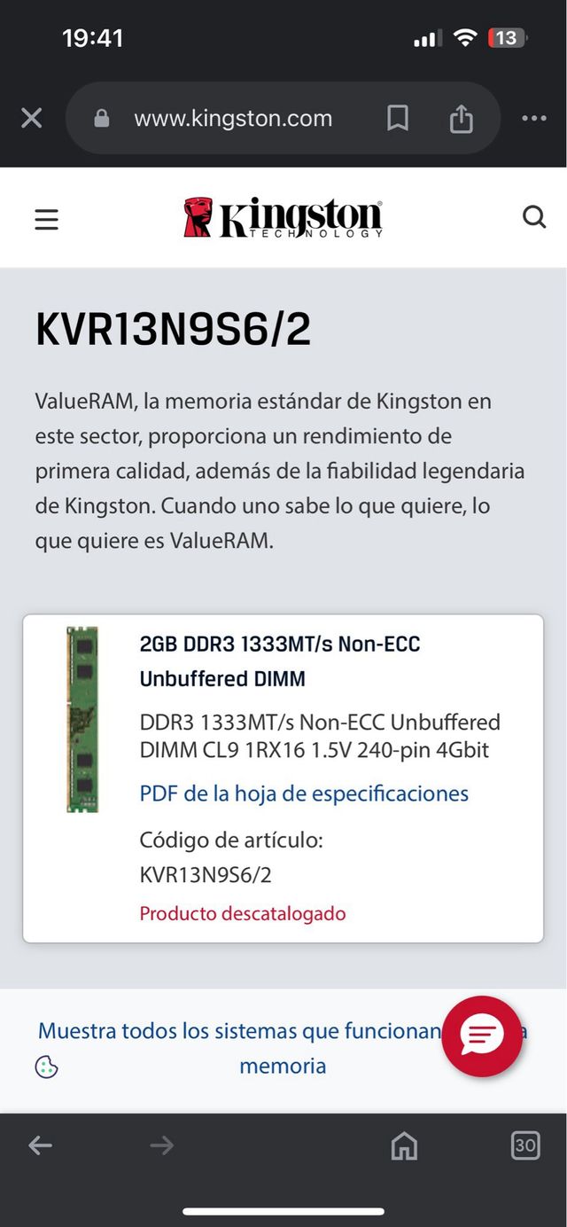 Pack Memoria RAM DDR3