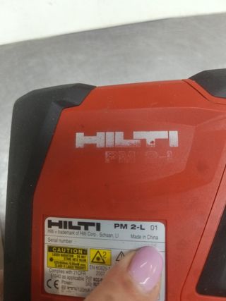 Nivel laser hilti 