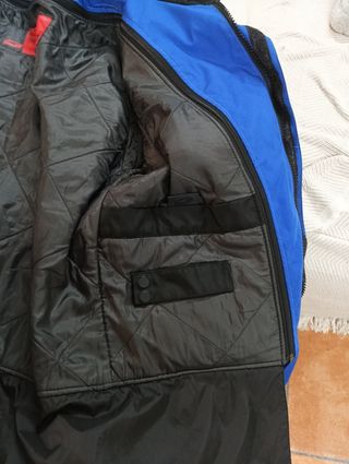 Chaqueta de moto con protecciones 