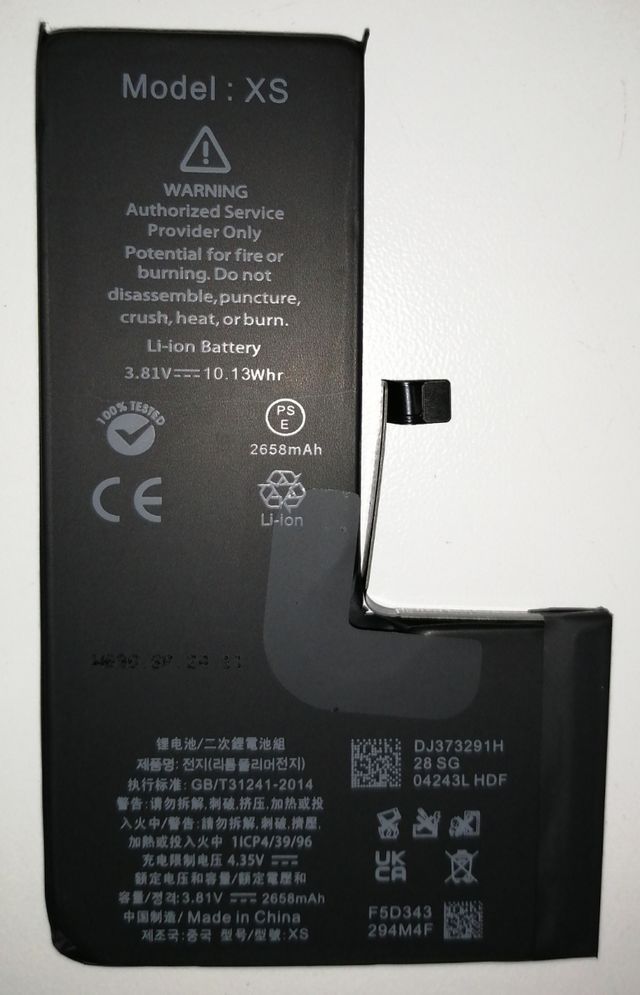 Batería iPhone XS