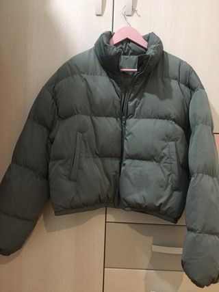 Parka d invierno verde oliva