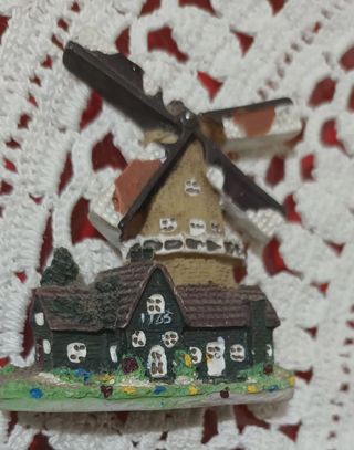 Lotto 3 magneti decorativi ceramica