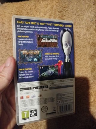 Videojuego Familia Addams para Nintendo Switch