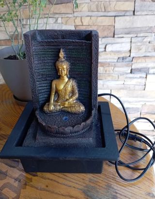 Fuente Buda, medidas 26cm altura 20 anchura