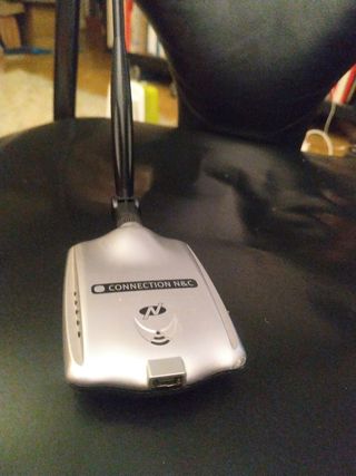 Receptor wifi con antena