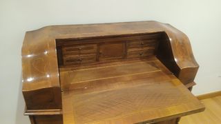 Escritorio secretero vintage de madera