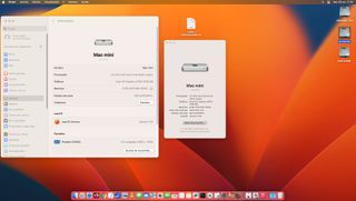 MAC MINI Intel I5 a 2,5Ghz Con VENTURA Y WINDOWS11