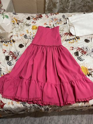 Vendo falda flamenca