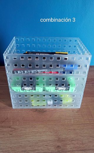 3 cajas organizadoras